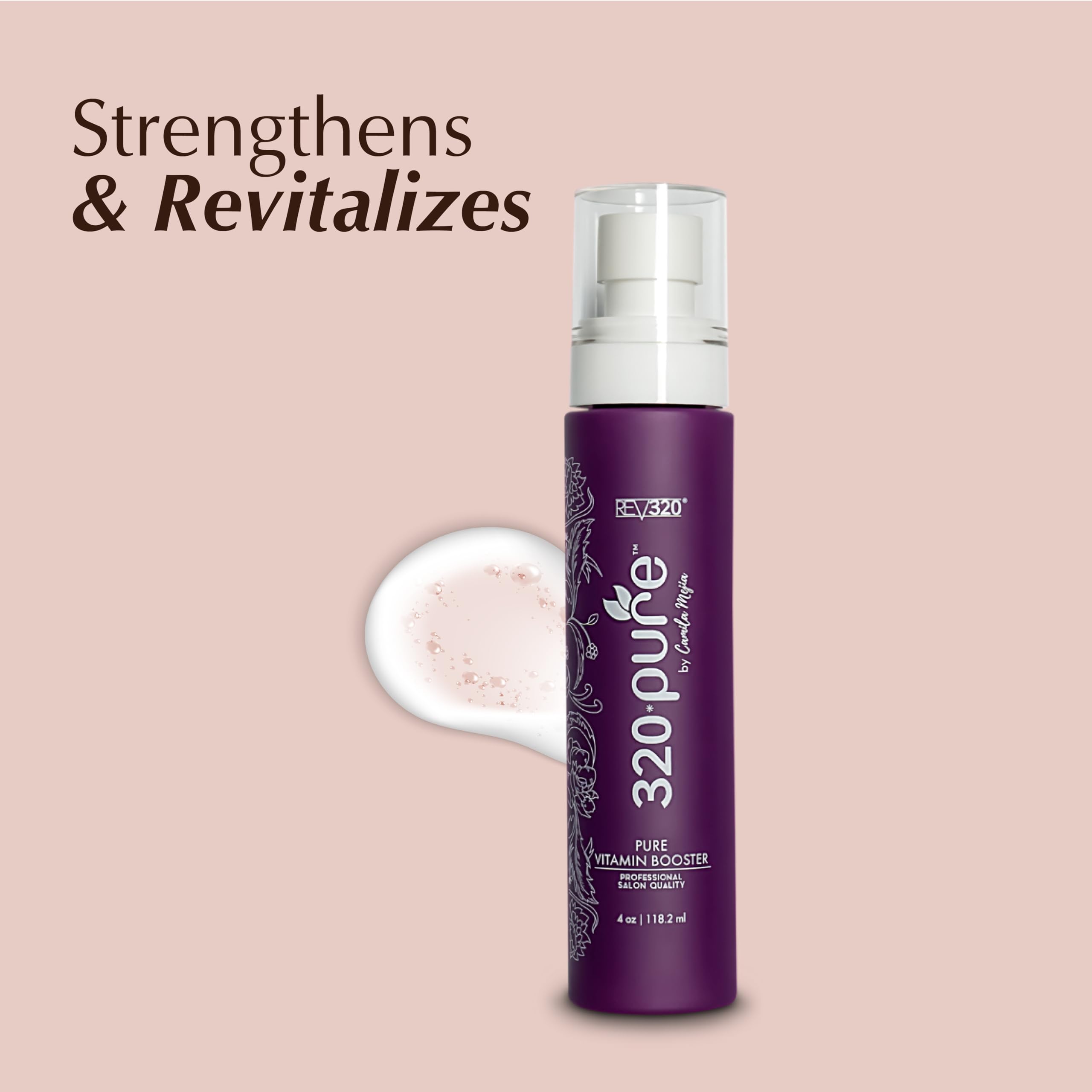 Rev320 320Pure Hair Vitamin Booster Spray – Strengthen & Stimulate Hair Growth