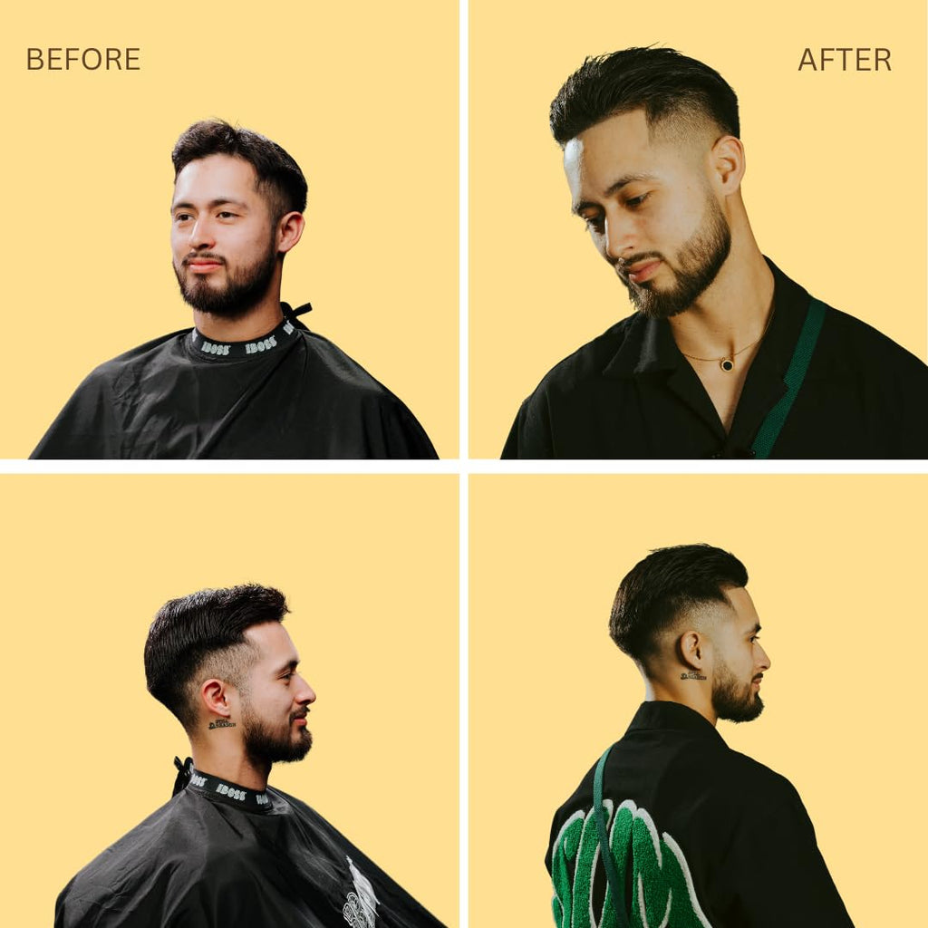 Rev320 iBOSS Texturizing Hair Gel for Men | Strong Hold, Plant-Based Formula, Vegan & Cruelty-Free, 8 oz