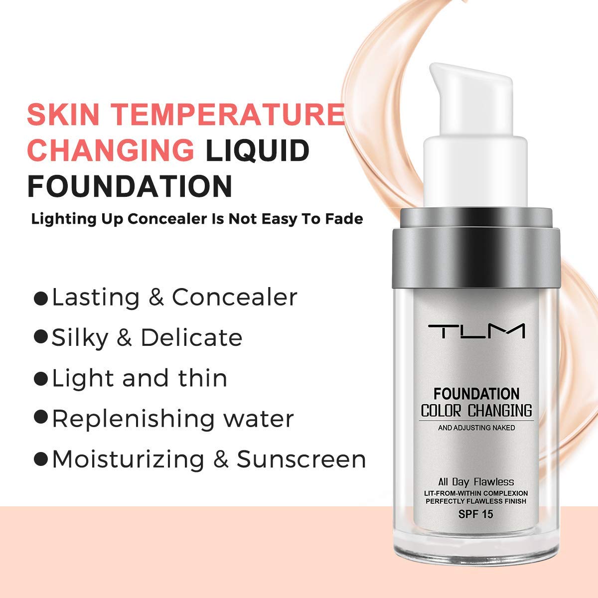 REVIGLAM ReviGLam TLM Color-Changing Foundation SPF15 – 2-Pack