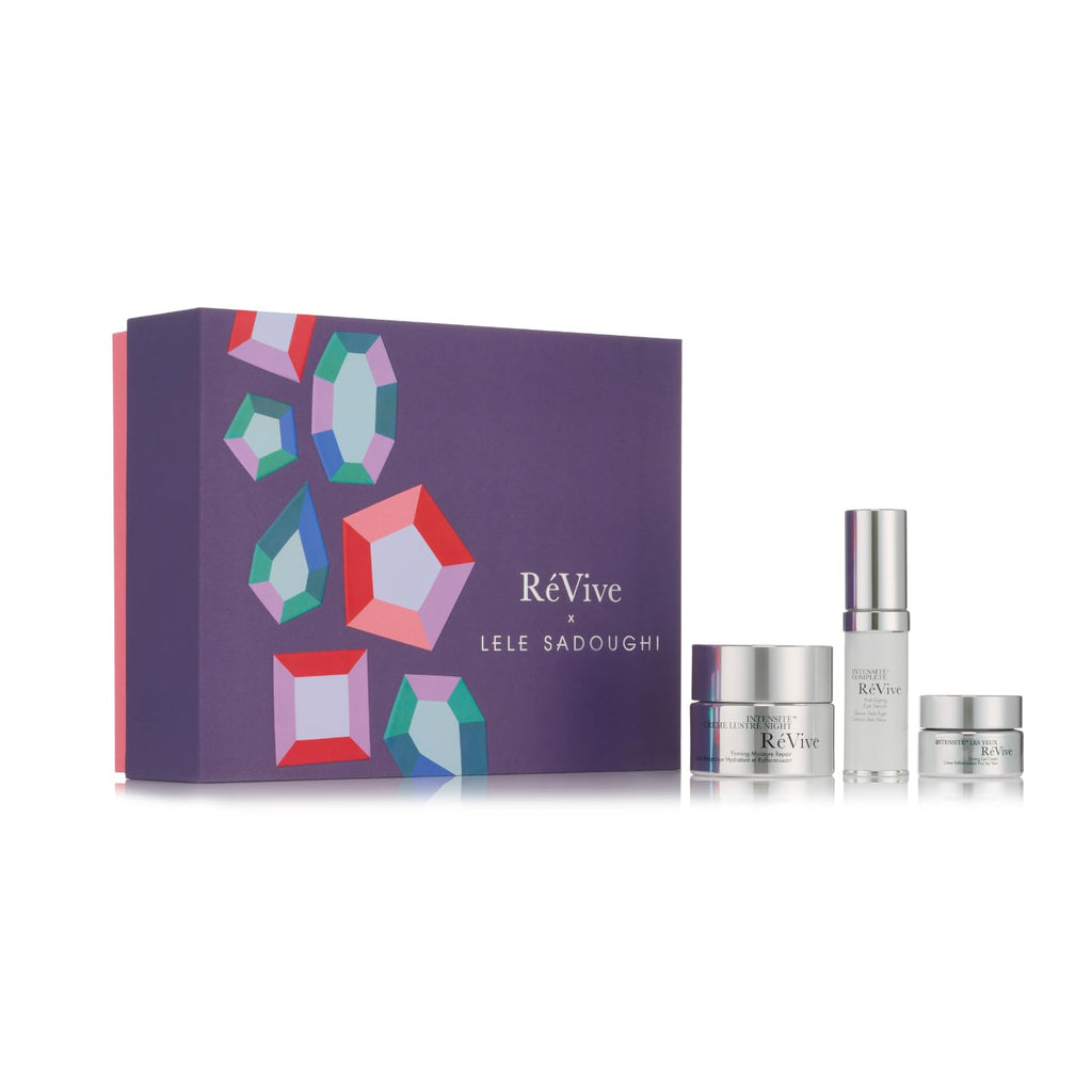 RéVive x Lele Sadoughi Intensité Gift Set – Full-Size Firming Night Moisturizer, Eye Cream & Anti-Aging Eye Serum
