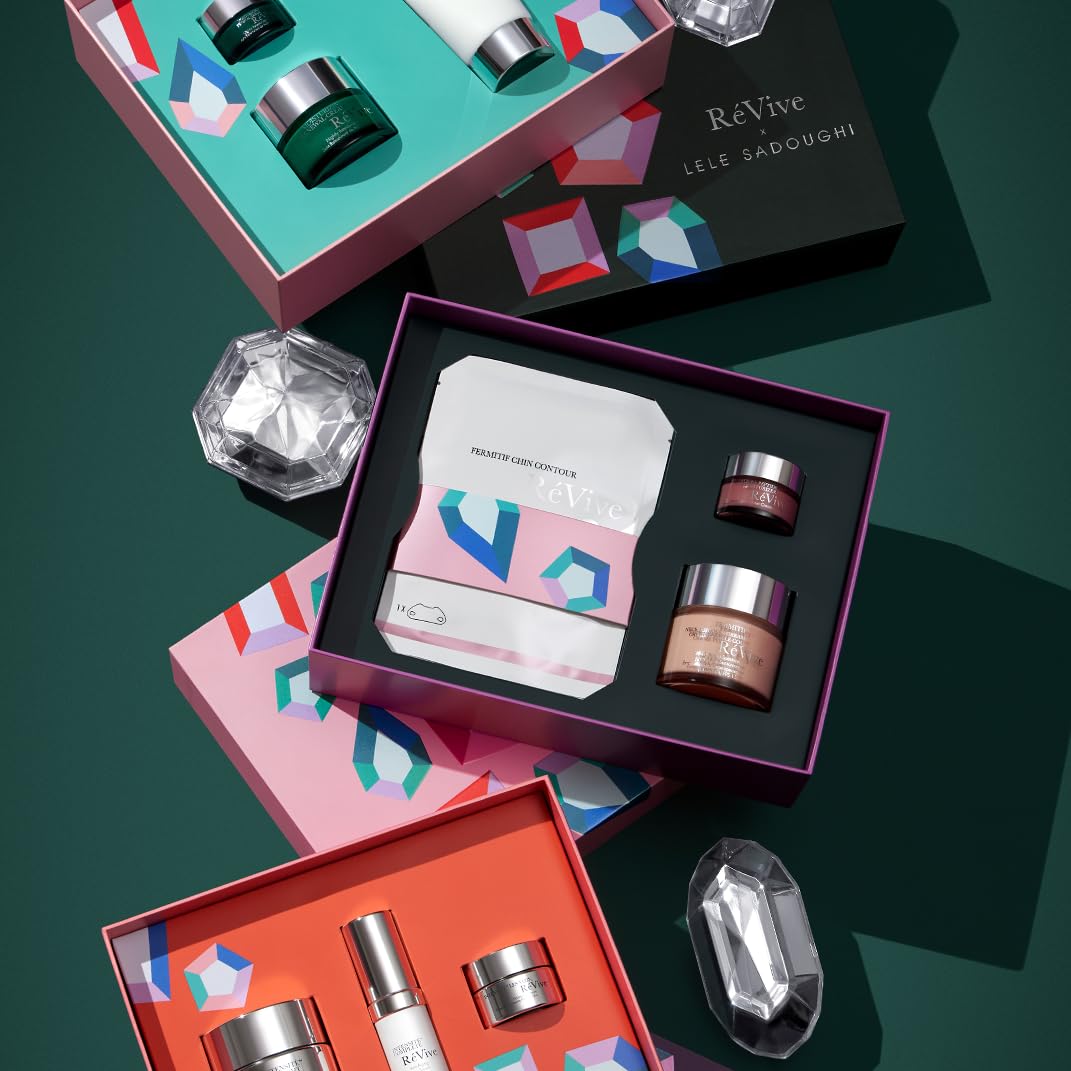 RéVive x Lele Sadoughi Intensité Gift Set – Full-Size Firming Night Moisturizer, Eye Cream & Anti-Aging Eye Serum