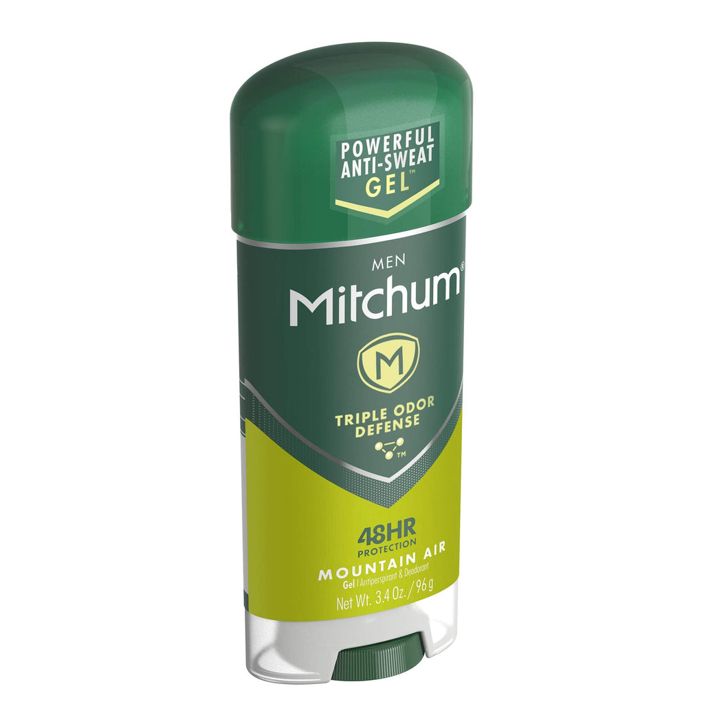 REVLON Mitchum Mountain Air Clear Gel Antiperspirant & Deodorant, 3.4 oz — 6 Packs