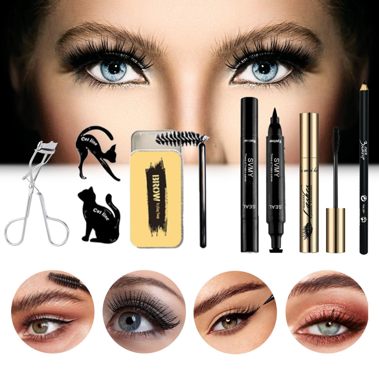 RevoNext 28-Piece All-in-One Makeup Kit – Beginner Friendly Set for Women
