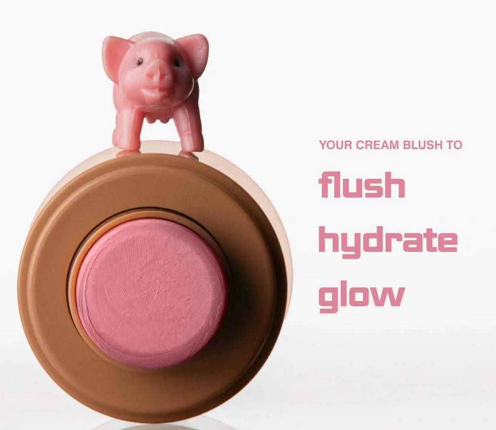 Rhode Pocket Blush Piggy — On-the-Go Cream Blush for Natural Radiance