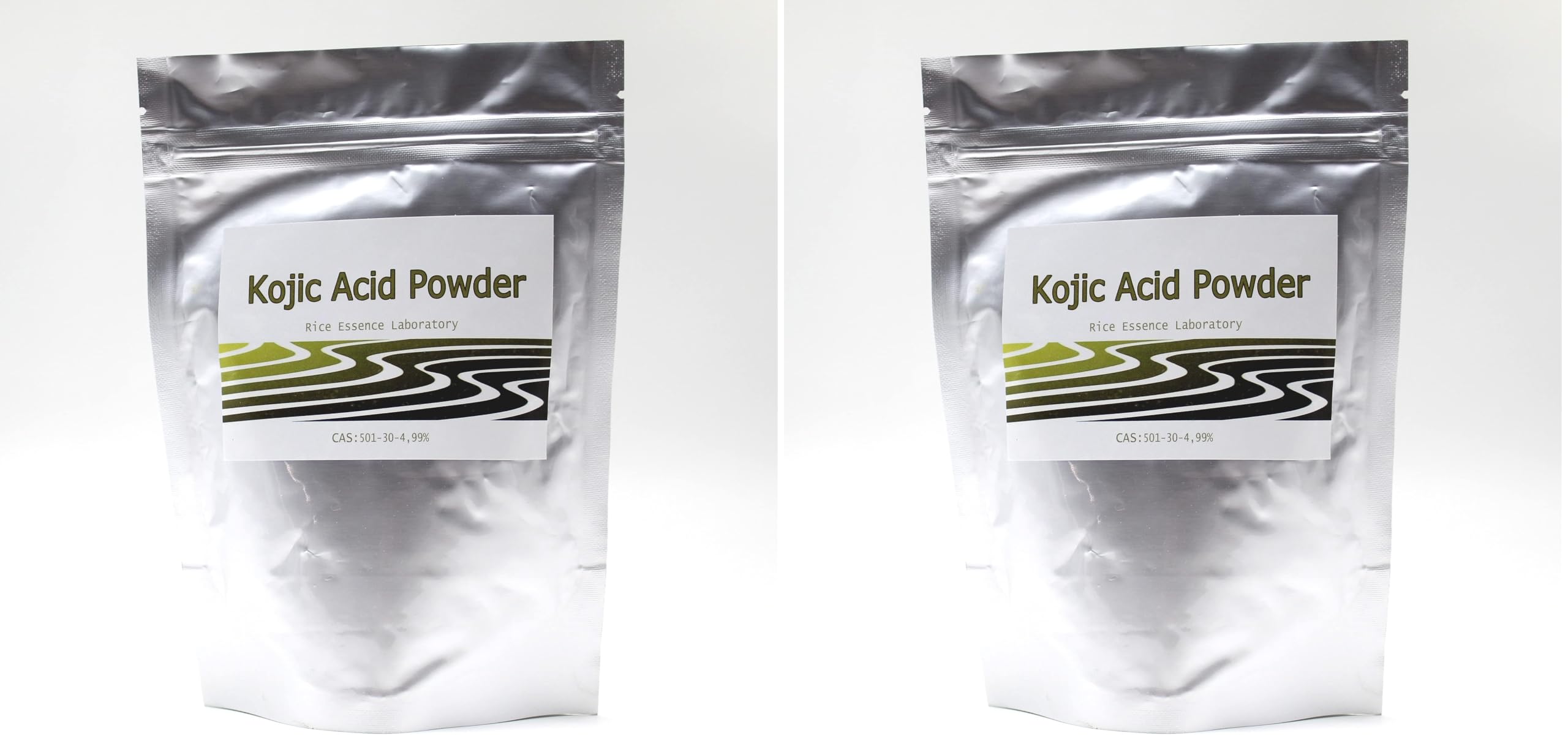 Rice Essence Kojic Acid Powder – 99.5% Pure, Natural, 100 g Each (Pack of 2) | 3.6 oz