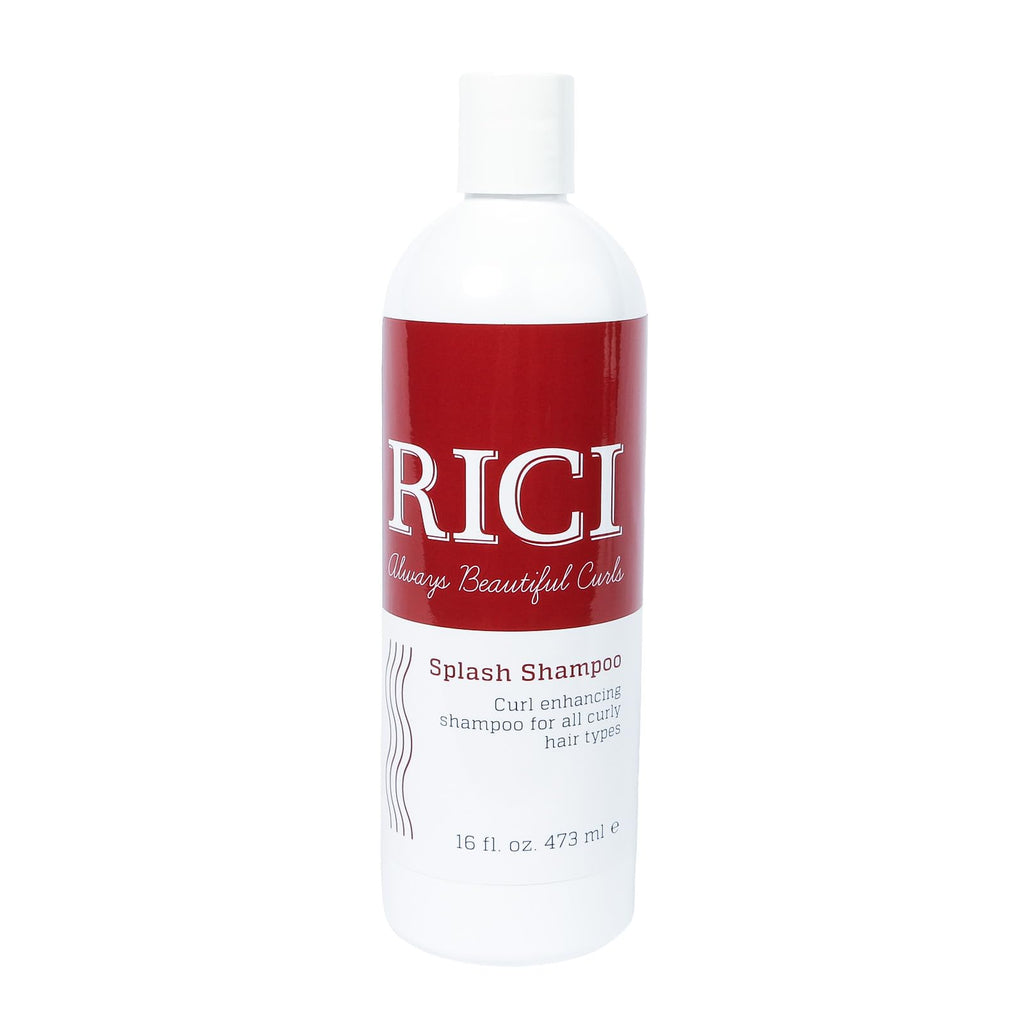 RICI Splash Shampoo for Curly Hair – Hydrates & Frizz Control | 16 oz | Made in USA