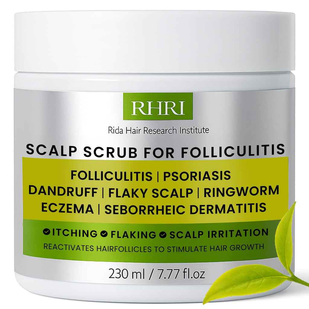 Rida Hair Research Institute – Anti Fungal Scalp Scrub (Pre-Shampoo) for Folliculitis & Dandruff