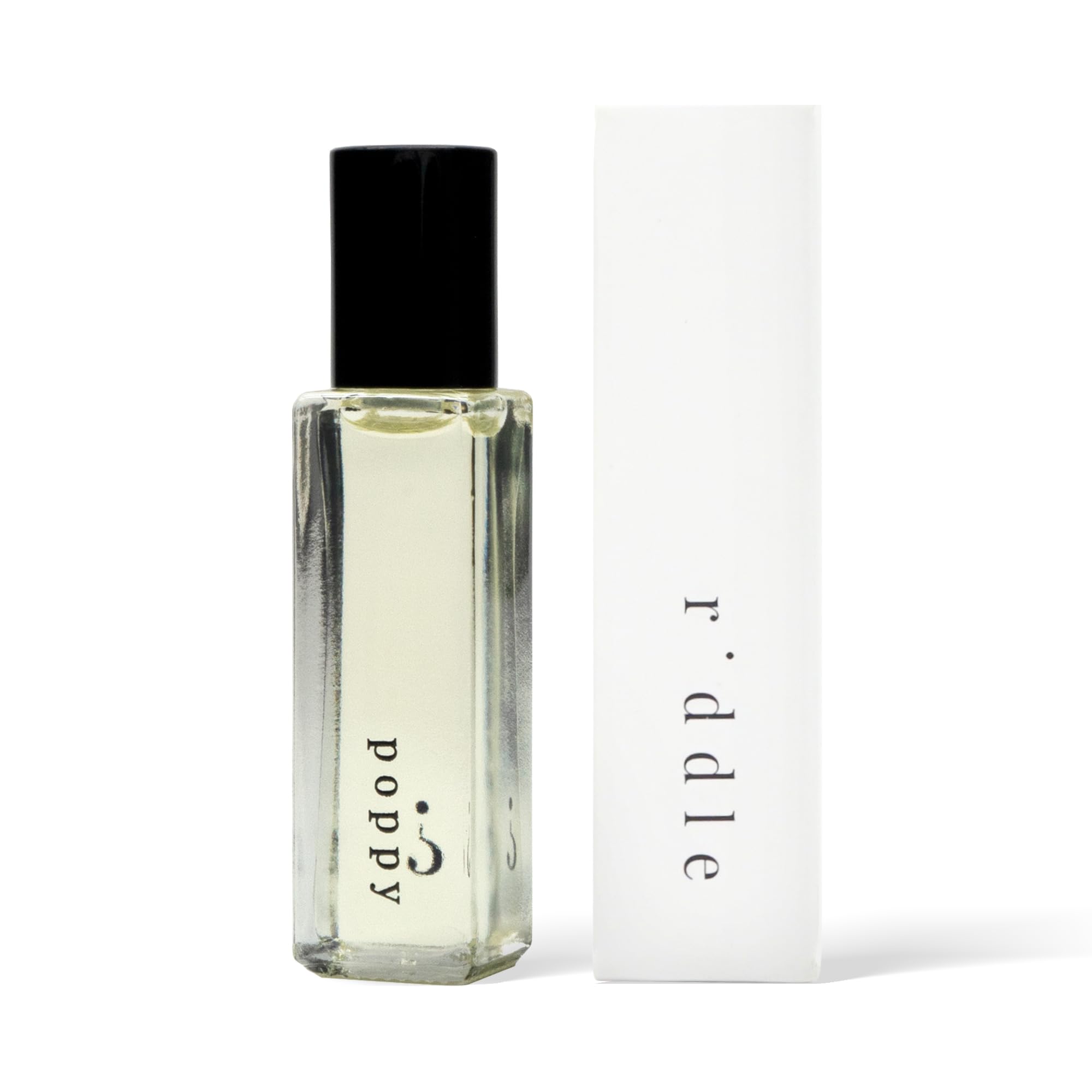 Riddle Oil Poppy Roll-On Fragrance – Orange Blossom, Lemon, Rose & Ylang Ylang