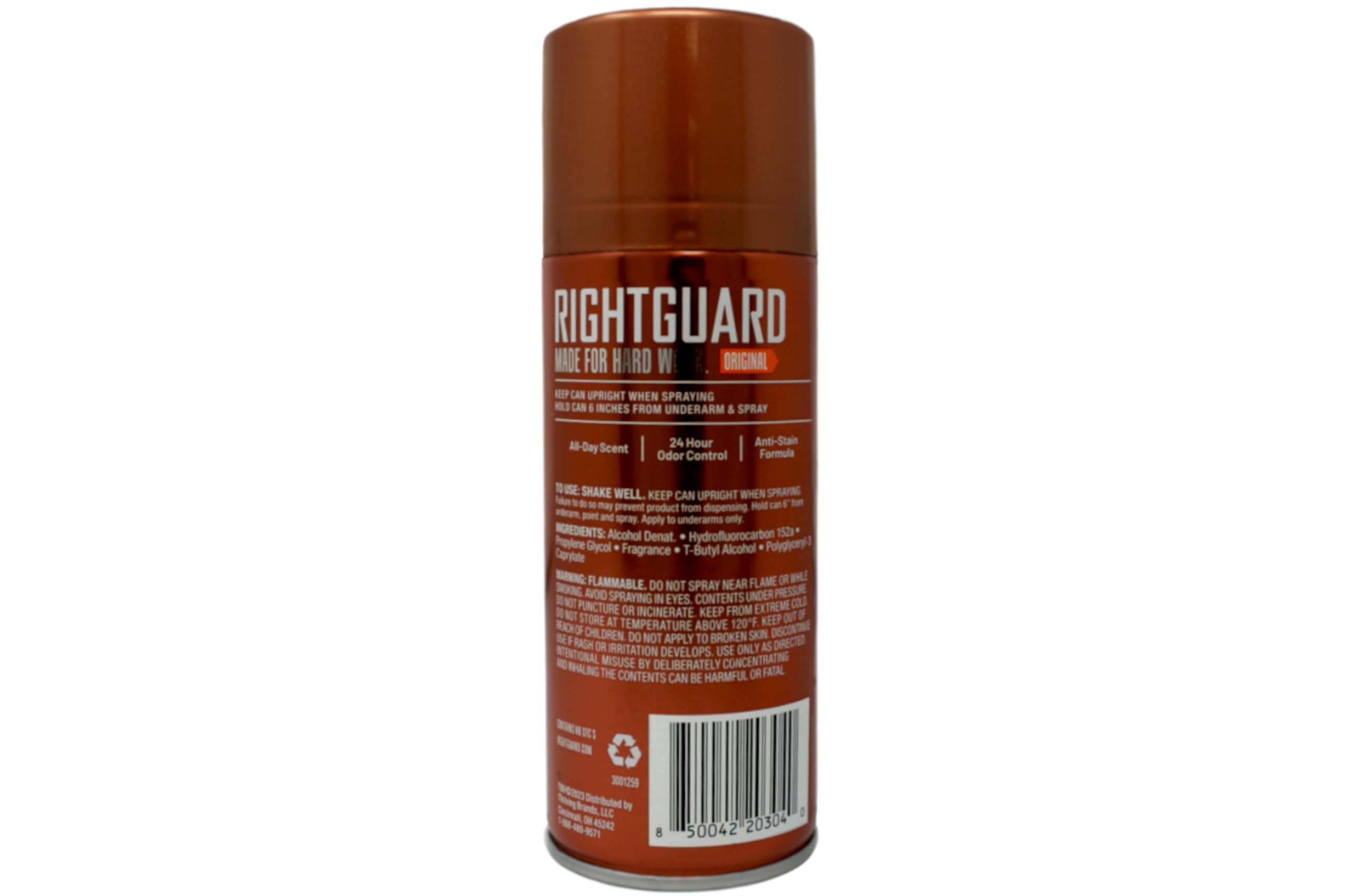 Right Guard Original Deodorant Spray — Made For Hard Work | 8.5 oz Pack of 4