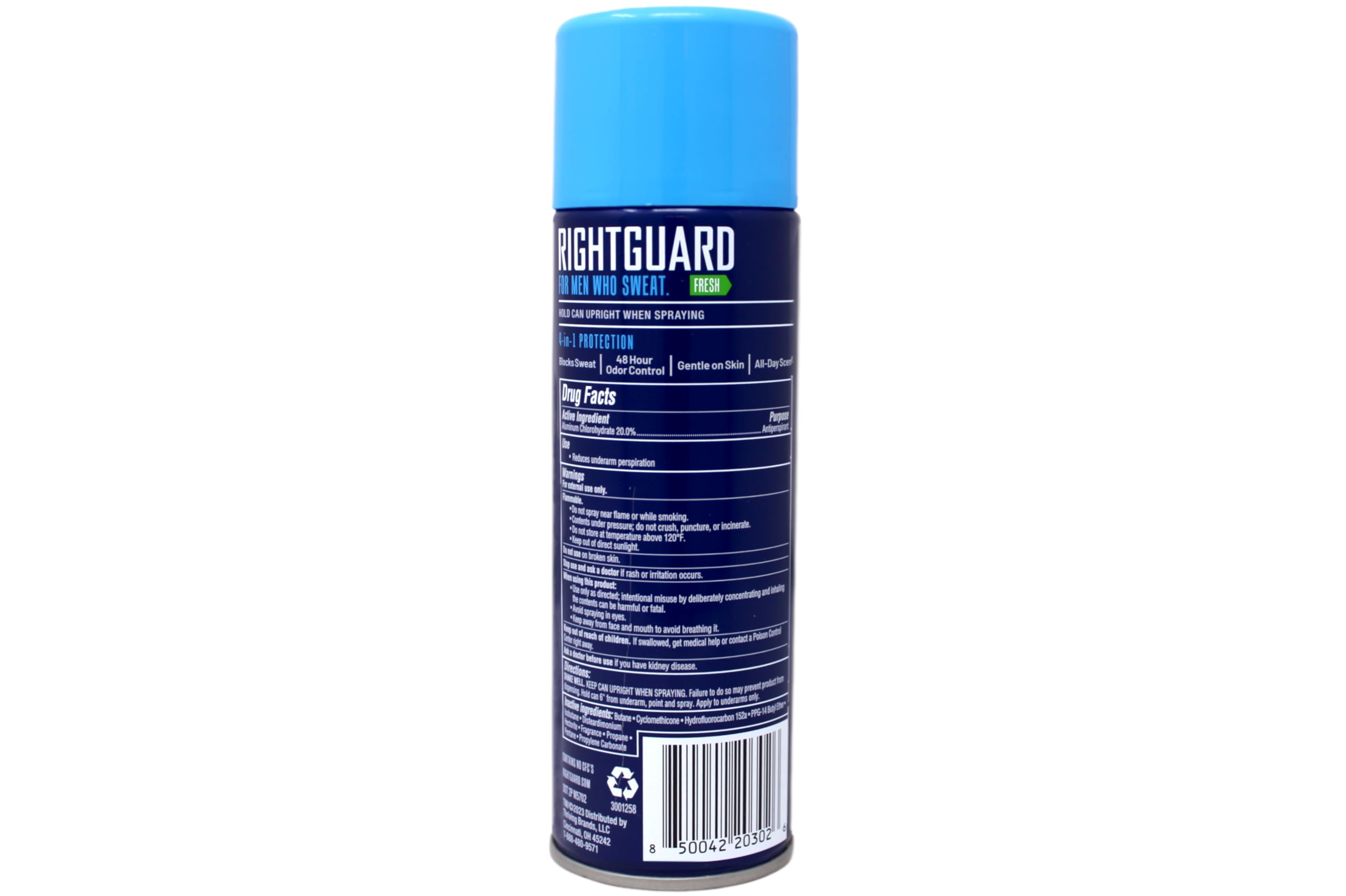 Right Guard Sport Fresh Antiperspirant Spray 6 oz – Pack of 4