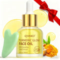 RIHAKO Turmeric Rosehip Face Oil for Gua Sha – Hydrating Anti-Aging Glow