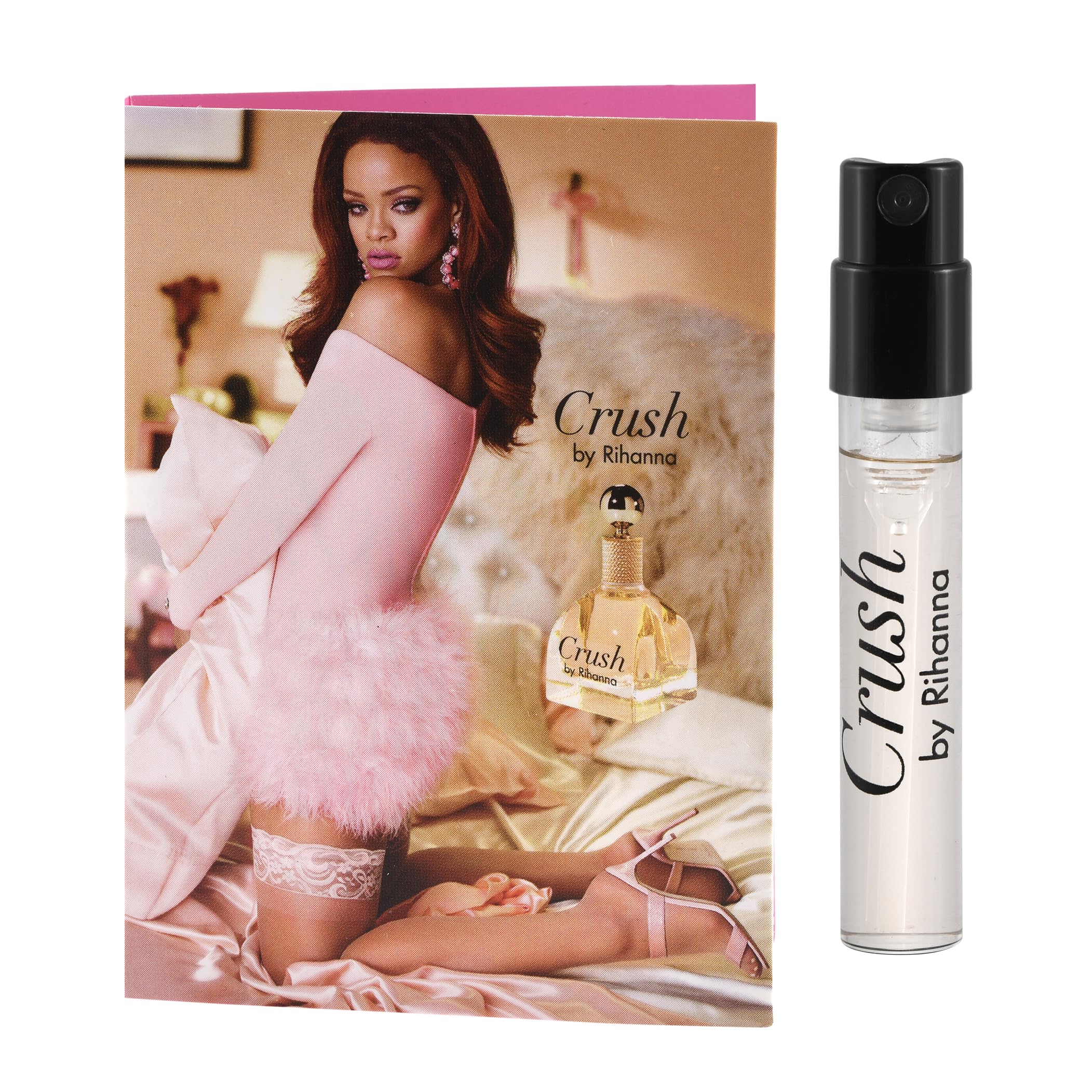 5 Rihanna Perfume Samples for Women: Crush, Reb'l Fleur, Kiss, Rogue, Rebelle | Sample Vial Set