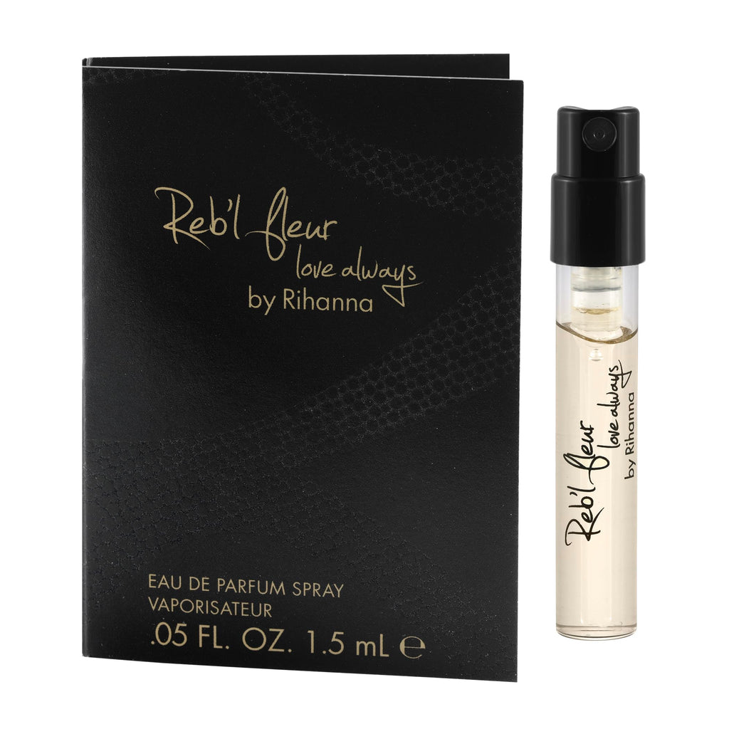 5 Rihanna Perfume Samples for Women: Crush, Reb'l Fleur, Kiss, Rogue, Rebelle | Sample Vial Set