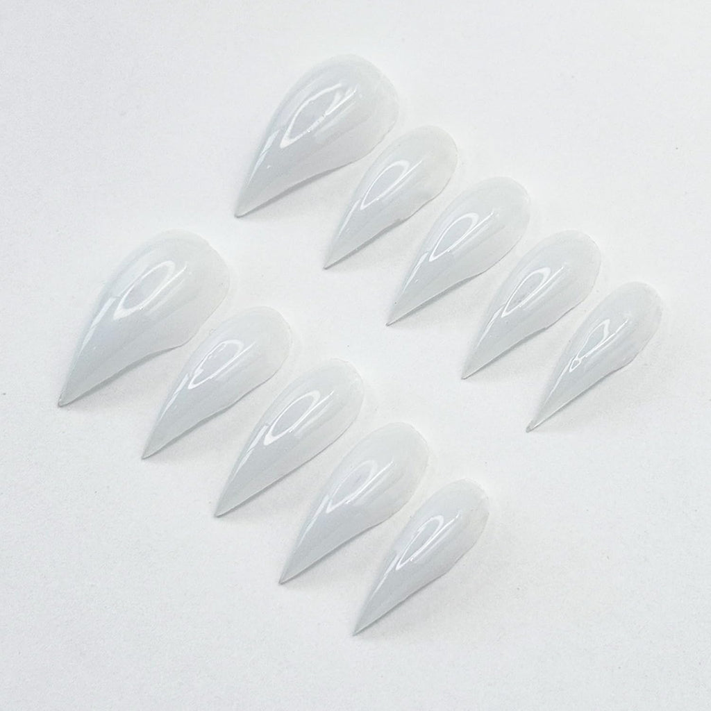 RIICFDD Halloween Press On Nails – 24 Pcs Box | Dragon Claw & Eagle Claw Design Short Curved Stiletto Goth Nails