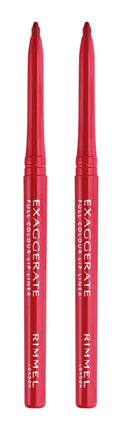Rimmel Exaggerate Lip Liner Red Diva – 2 Count