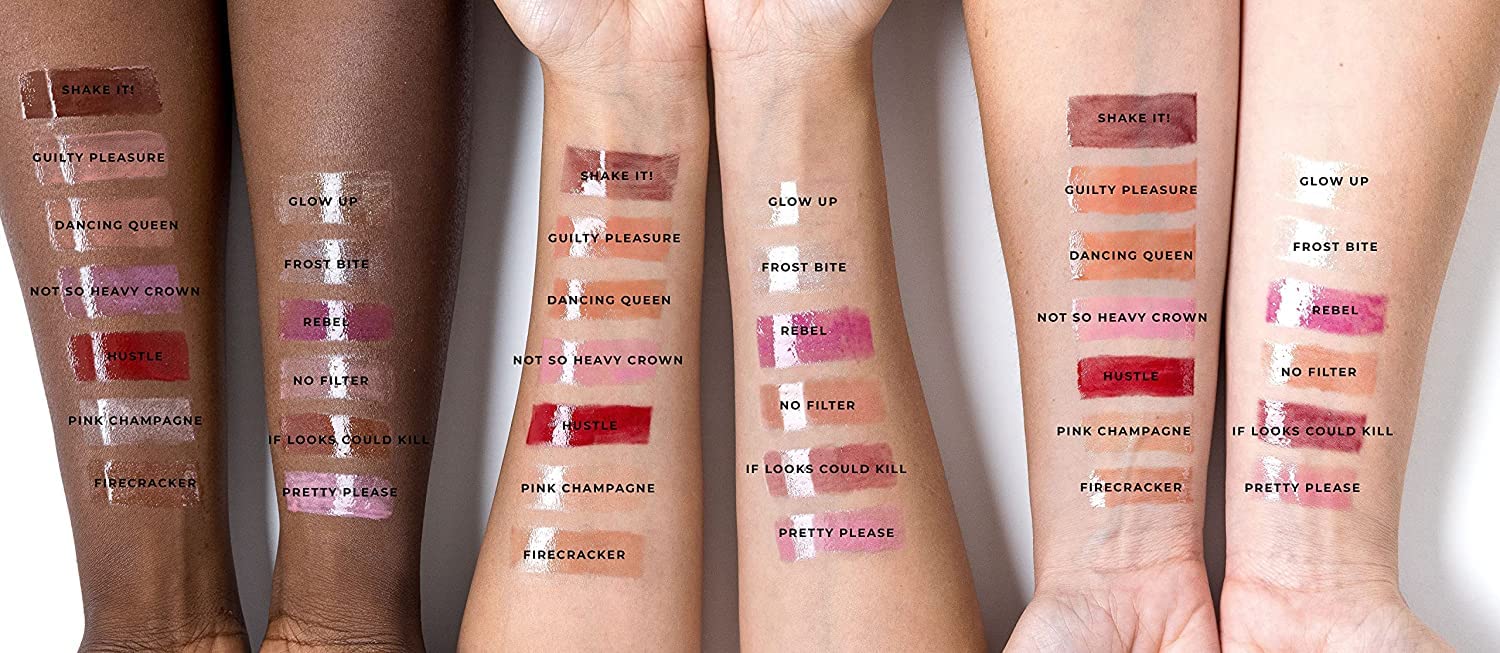 Rinna Beauty Icon Collection Lip Gloss Guilty Pleasure — Hydrating, High Shine, Clean, Vegan