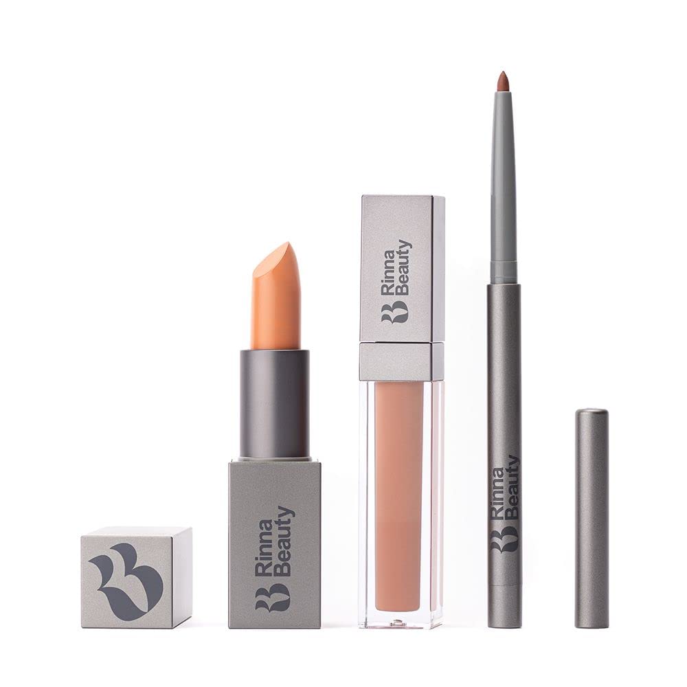 Rinna Beauty Icon Lip Kit Legend’s Only — All-In-One Lip Trio (Vegan, Cruelty-Free)