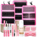 Ritalash Lash Clusters Kit – 3 Boxes, 960 Pcs, DIY Lash Extensions