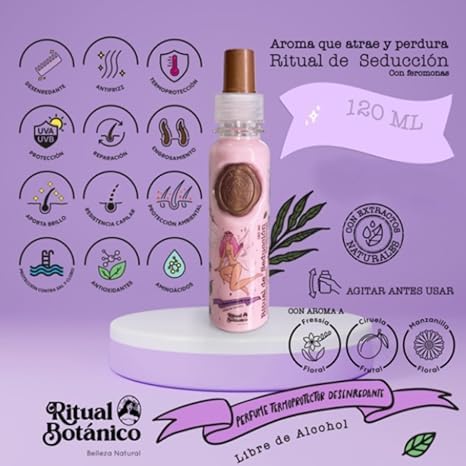 Ritual Botanico Keratina 250ml + Heat Protector 120ml — Organic Vegan Hair Smoothing Kit