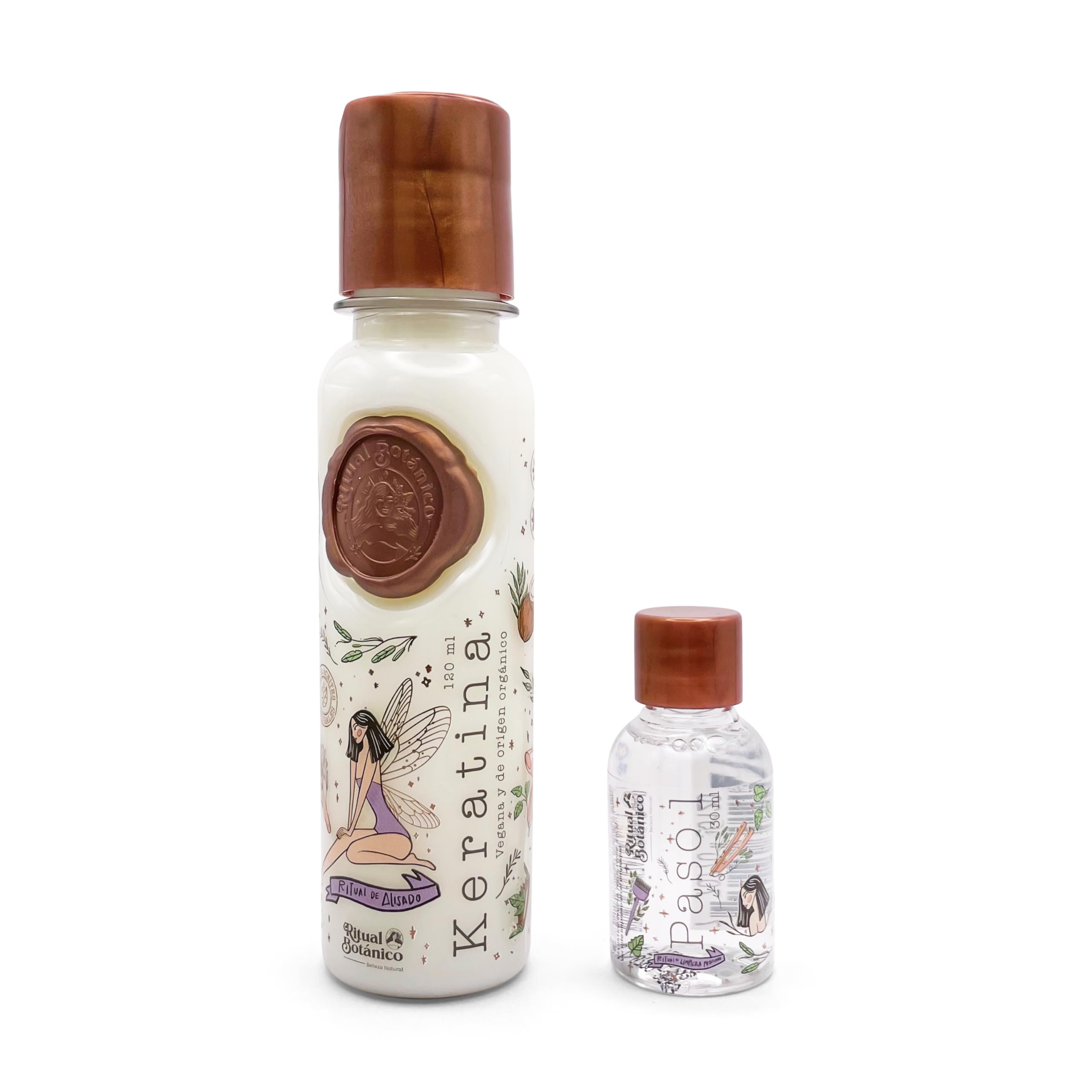 Ritual Botanico Organic Keratin - Vegan Hair Straightening Cream & Shampoo
