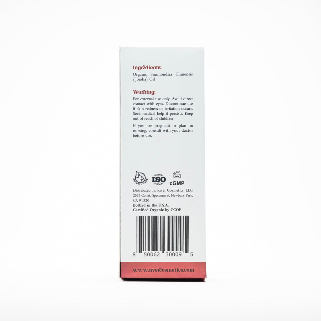 River Cosmetics Organic Jojoba Oil | 100% Pure, Cold-Pressed, USDA Organic, Hexane-Free, 2 fl oz
