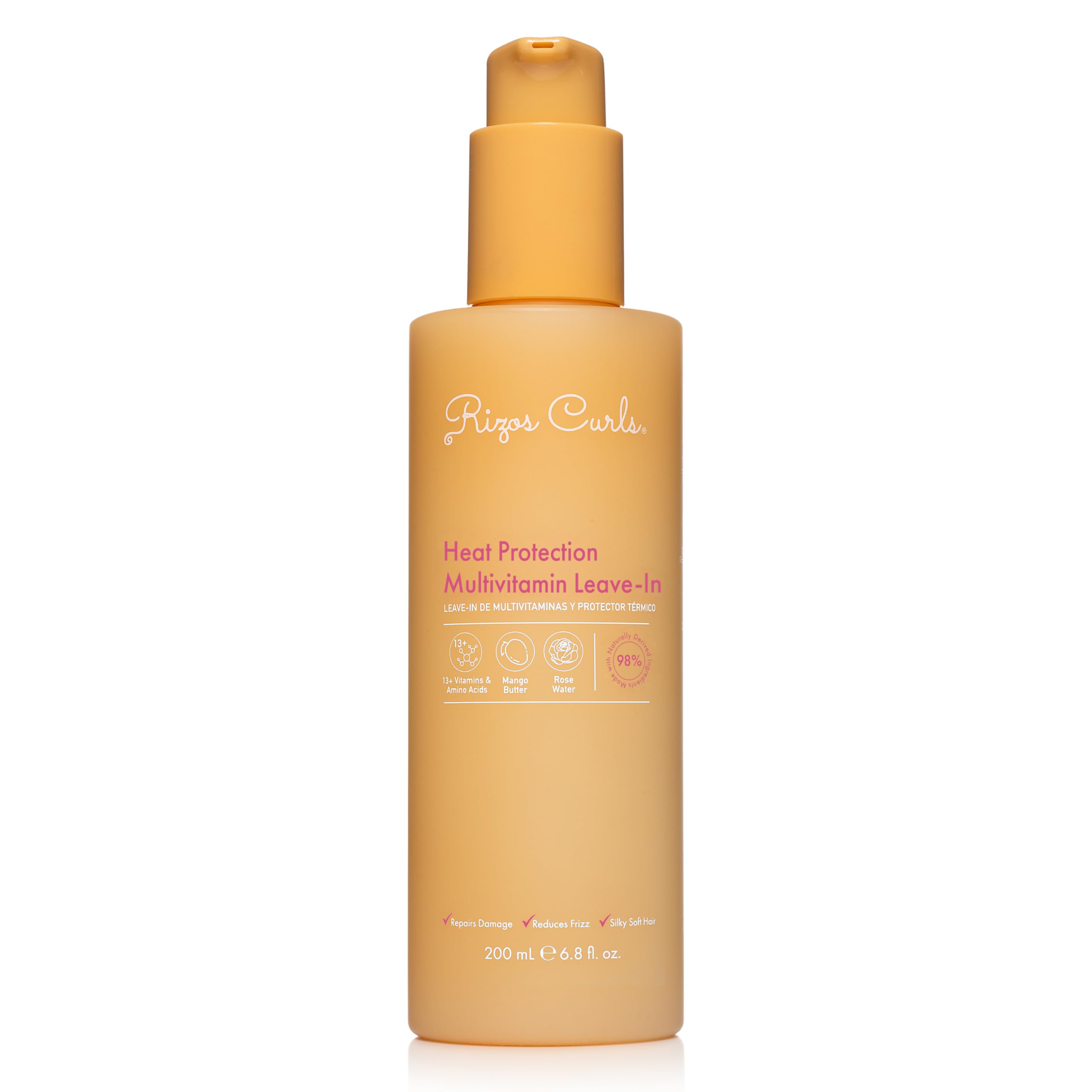 Rizos Curls Multivitamin Leave-In Heat Protection — Up to 450°F