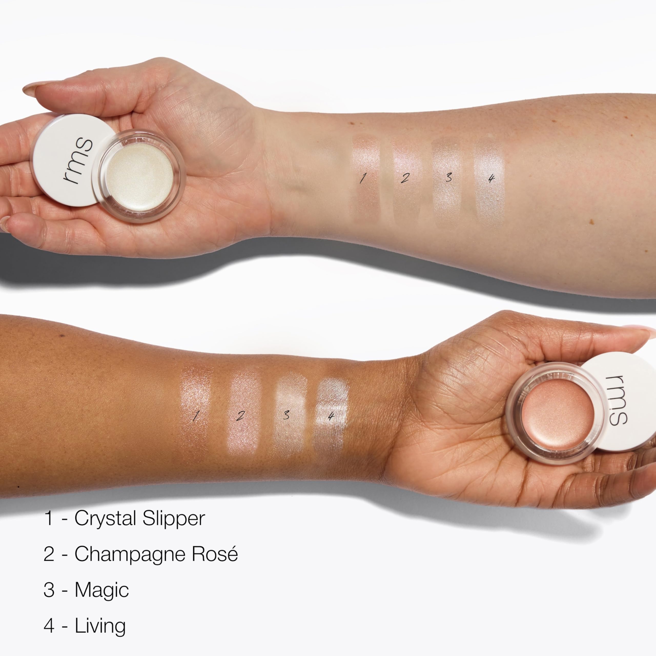 RMS Beauty Luminizer – Natural Cream Highlighter for Buildable Face & Body Glow