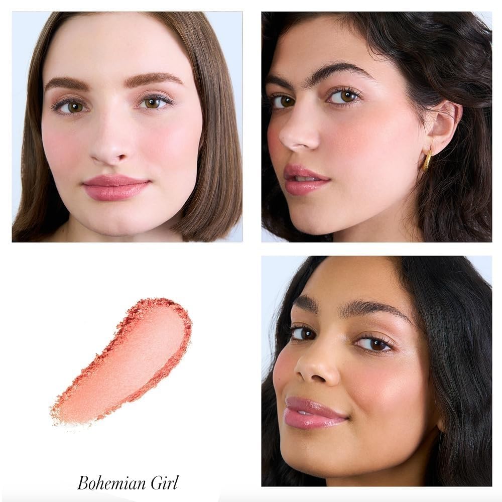 RMS Beauty Redimension Hydra Powder Blush – Hydrating Mineral Blush, Buildable Color, Clean & Cruelty-Free 0.15 oz