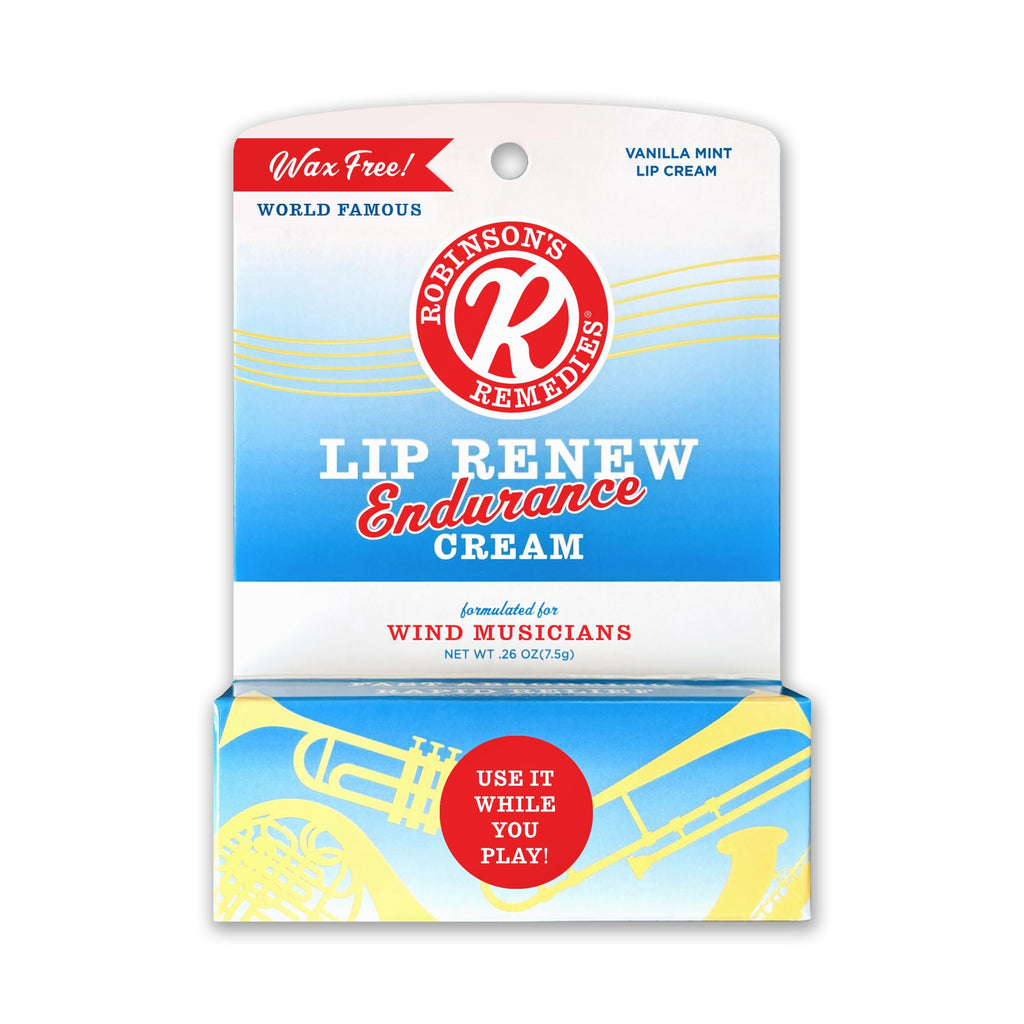 Robinson's Remedies Lip Renew Endurance Cream for Wind Musicians – 7.5 ml