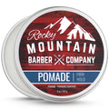 Rocky Mountain Barber Pomade for Men – 5 oz, Water-Based, Strong Hold & High Shine