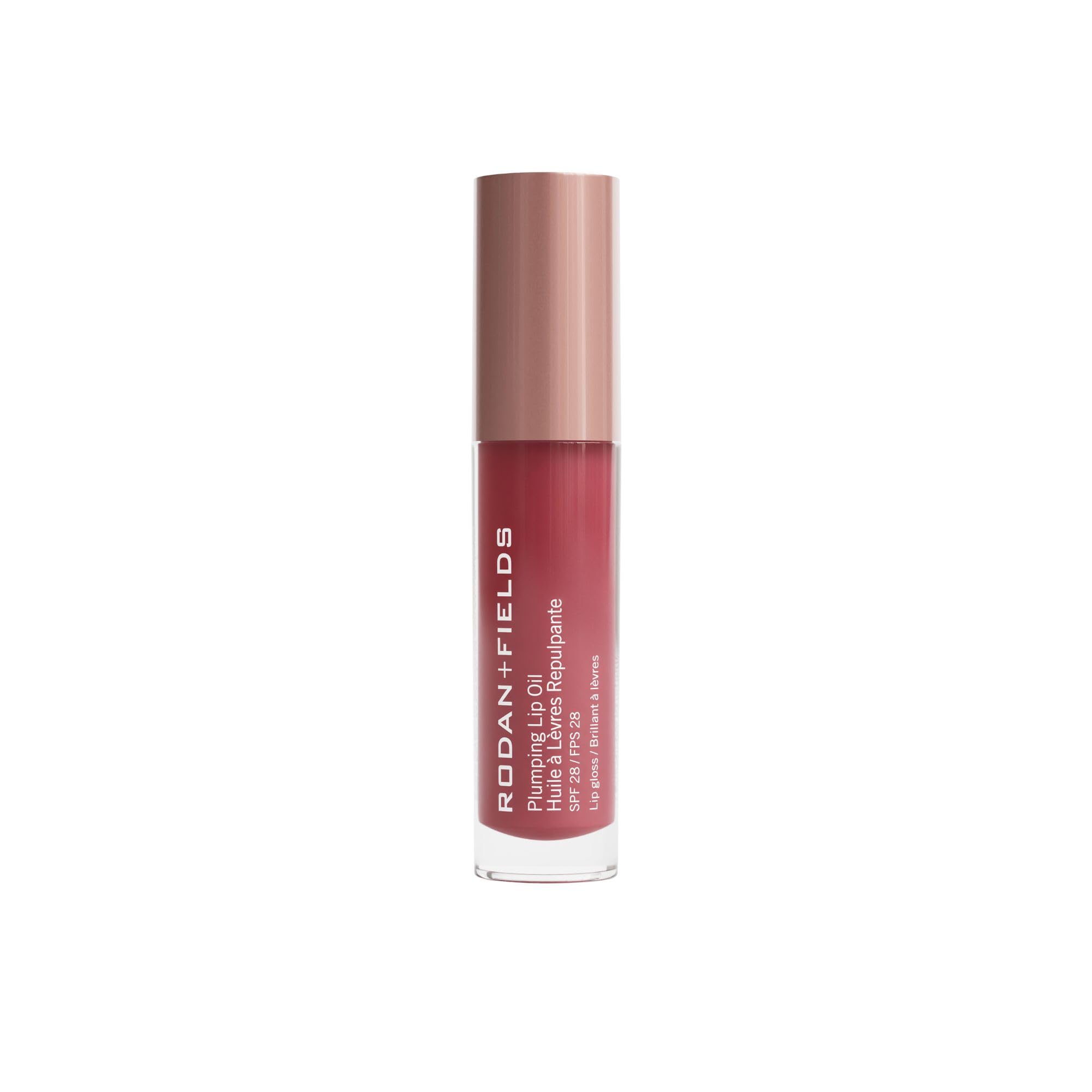 RODAN + FIELDS Plumping Lip Oil SPF 28 – Berry Tint, 5 mL | Hydration, Definition & Softness