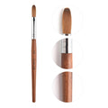 Rolabling Nail Brush Kolinsky Sable – Red Wood Handle, Acrylic Art Brush (Size 10)