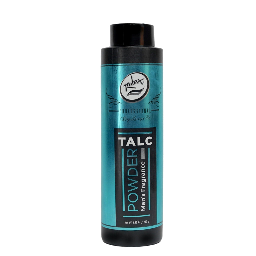 Rolda Men's Barber Talc Powder | Highly Absorbent After-Shave Solution for Fresh, Calm Skin
