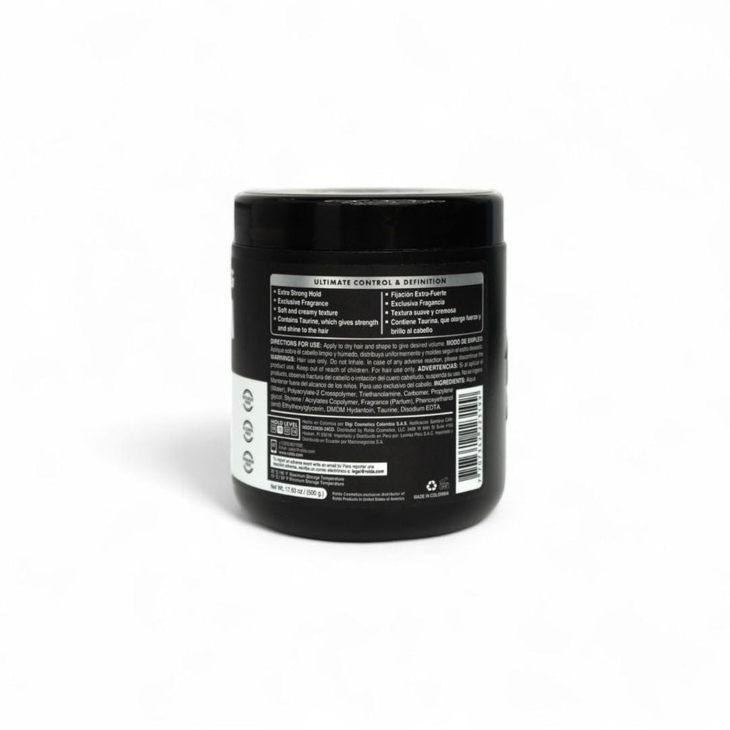 Rolda White Molding Hair Cream for Men – Curl-Defining, Medium-Strong Hold, Natural Finish (35.2 oz)