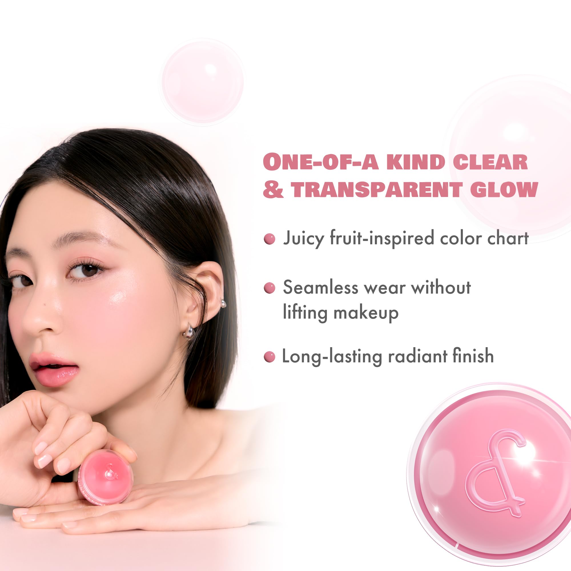 rom&nd JUICY ROLL CHEEK 05 Nougat Coco – K-Beauty Liquid Blush with Dewy Glow