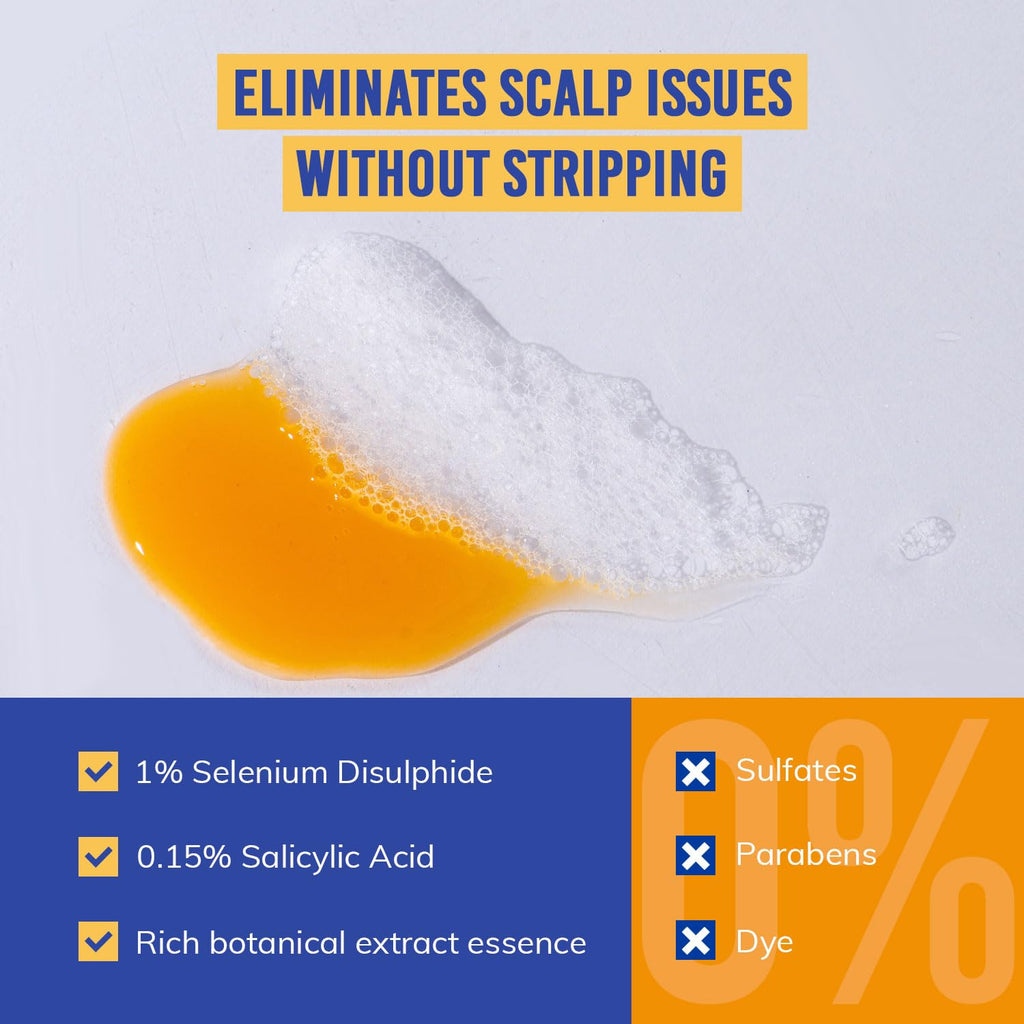 RootStim Seborrheic Dermatitis Shampoo | Dandruff & Itchy Scalp Relief with Selenium Sulfide