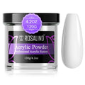 ROSALIND Opal White Acrylic Nail Powder 4.23oz/120g | DIY Nail Extensions, French Nails & Art