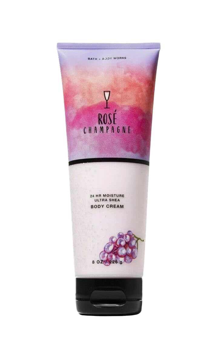 Rosé Champagne Ultra Shea Body Cream – 24hr Moisture – 8 oz
