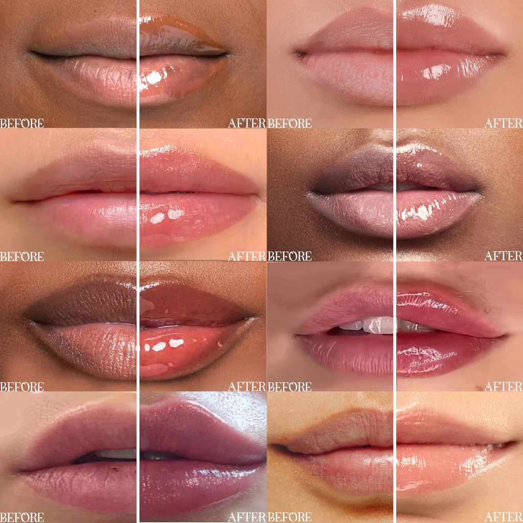 Rosee Lip Gloss by ROSÉE & CO – Vegan, Cruelty-Free High Shine in Sparkling Gold (0.5 oz)