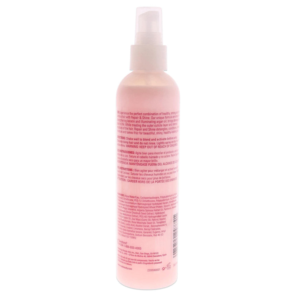 Roux Argan Oil Keratin Repair & Shine Leave-In Treatment – Strengthen, Smooth & Shine Hair
