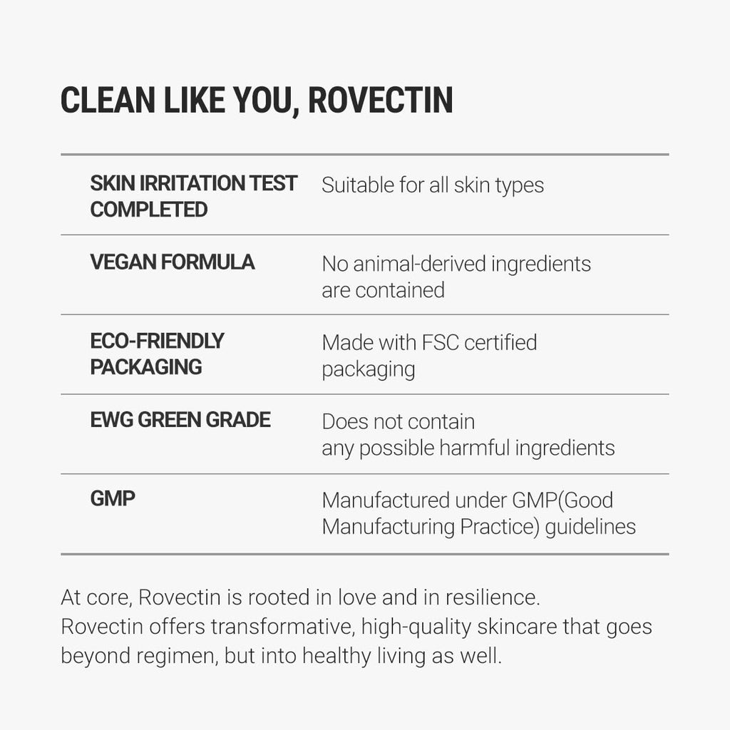 ROVECTIN Aqua Hyaluronic Essence – Hydrating Toner & Essence with 7-Layer Hyaluronic Acid Complex & Niacinamide | Vegan Korean Skincare (3.38 fl oz)