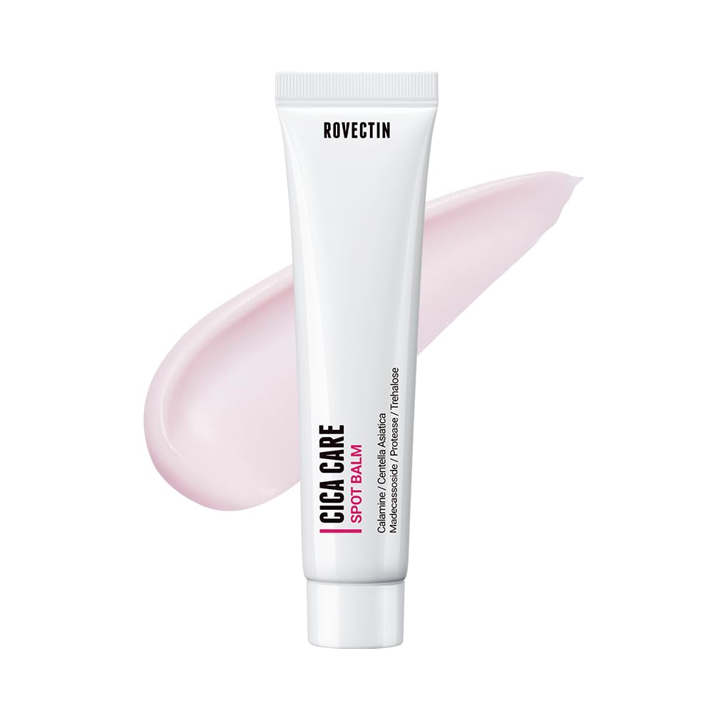 ROVECTIN Cica Care Face Balm — Immediate Redness Relief for Acne-Prone & Sensitive Skin (1.4 fl oz) | Calamine & Madecassoside