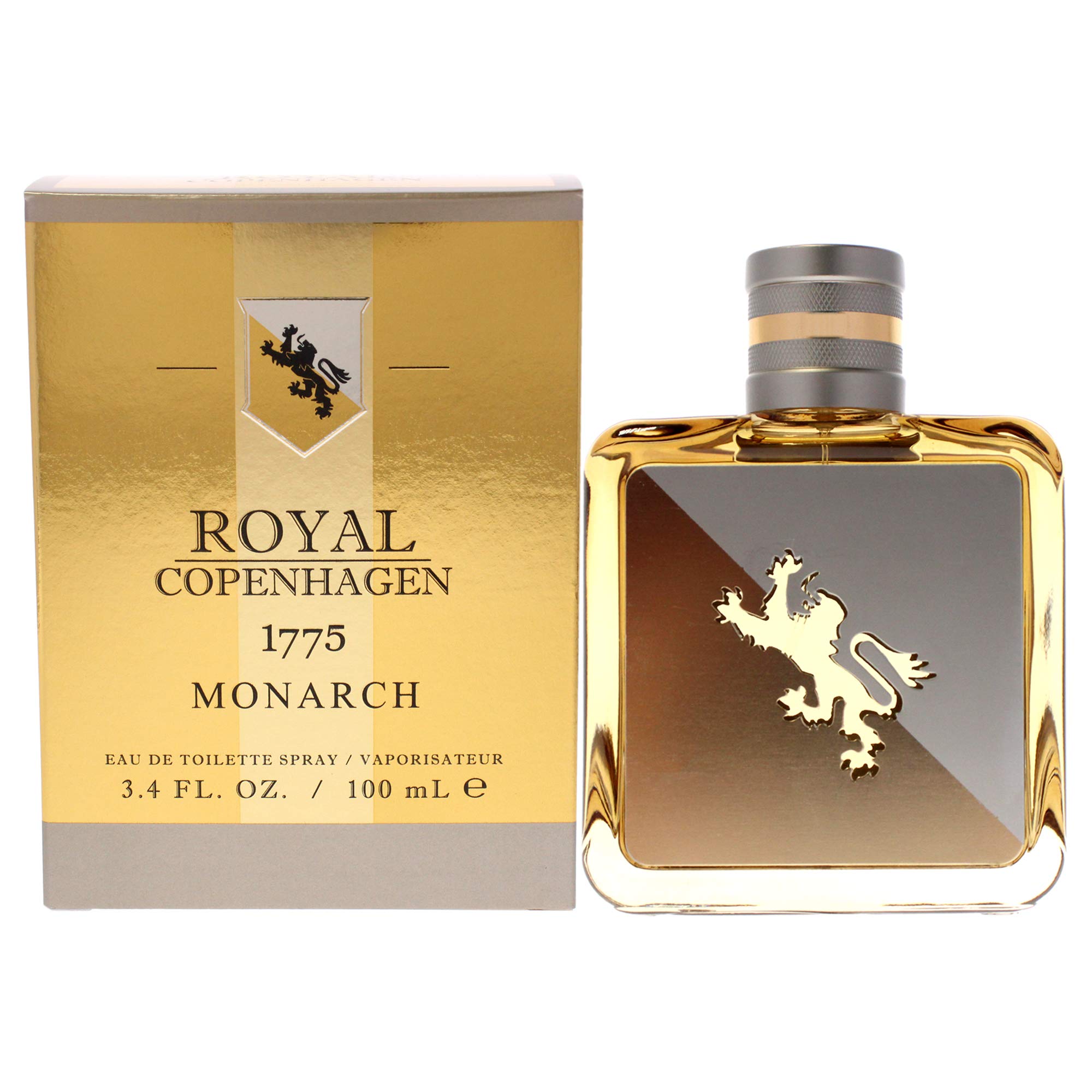 Royal Copenhagen 1775 Monarch Men EDT Spray 3.4 oz – Casual, Fresh, Woody-Spicy