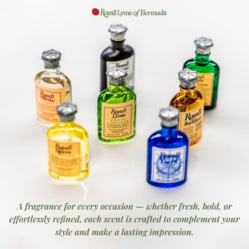 Royall Lyme Heritage Mini Collection – 4-Piece Eau de Toilette Gift Set