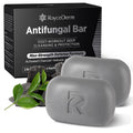 Roycederm Antifungal Soap for Active Skin – Medicated Bar with Tea Tree, Charcoal & Volcanic Ash
