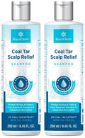 Roycederm Coal Tar Dandruff Shampoo – Extra Strength 2% Coal Tar, Hydrating Natural Formula, 2 Pack