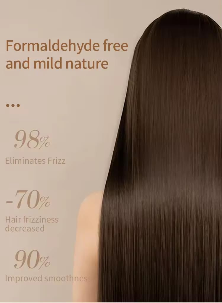 Royco Professional Fioterapia Brazilian Keratin Treatment – Organic Hair Smoothing, Straightening & Nourishment (16.9 oz)