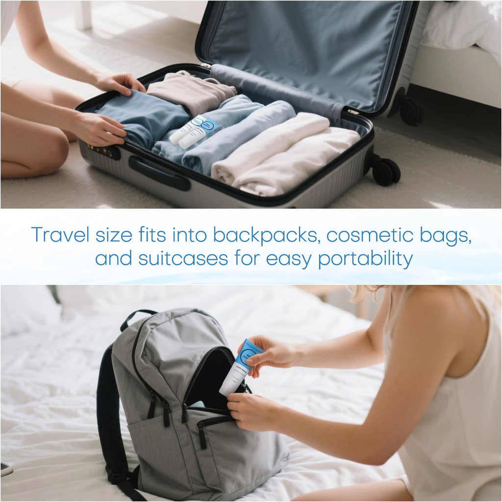 RSQAZQ Travel Size Shampoo & Body Wash Set – 20 Pack Hotel Mini Toiletries, 1oz