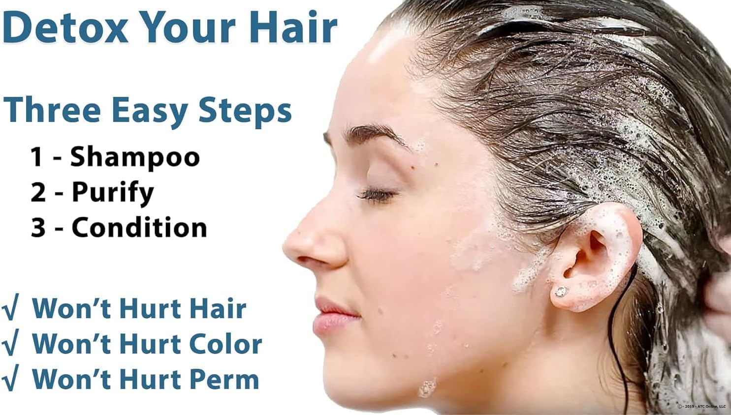 RU CLEAN Zydot Ultra Clean Detox Shampoo Kit – Hair Follicle Detox & Near-Instant Cleansing
