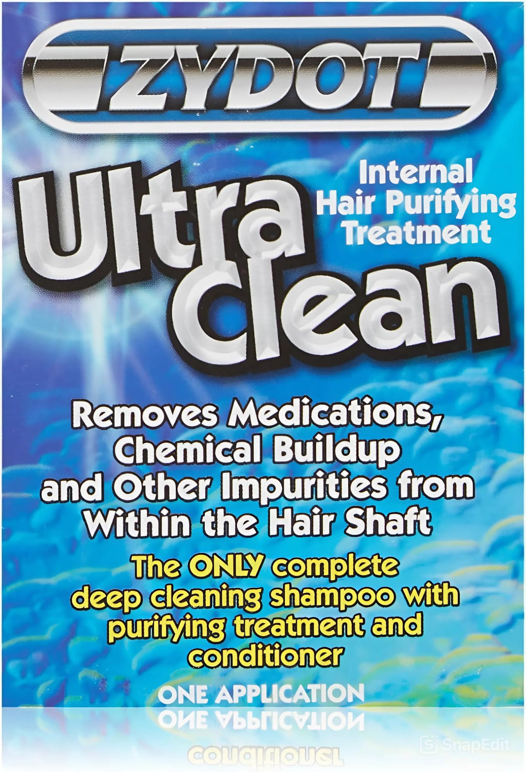 RU CLEAN Zydot Ultra Clean Detox Shampoo Kit – Hair Follicle Detox & Near-Instant Cleansing